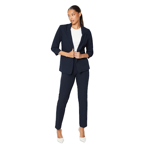 Dorothy Perkins Damruched Blazer för kvinnor/damer 8 UK Marinblå Navy 8 UK