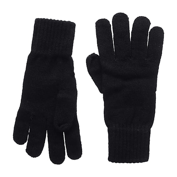 Regatta Professional Unisex Stickade Vinterhandskar One Size Svart Black One Size