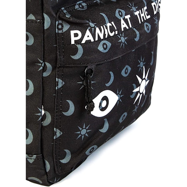 Rock Sax Panic! At The Disco Ryggsäck One Size Svart/Grå/Vit Black/Grey/White One Size