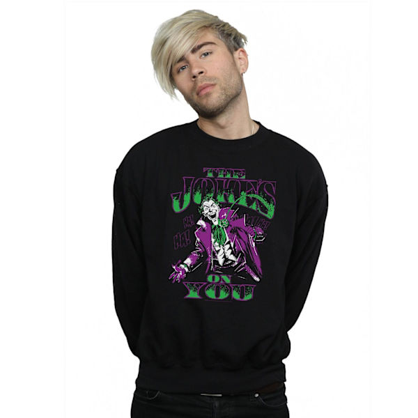 DC Comics Herr Joker The Joke´s On You Sweatshirt 4XL Svart Black 4XL