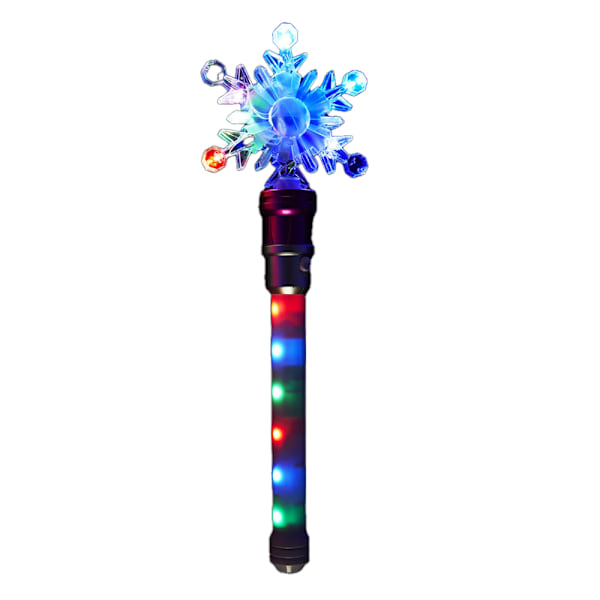 Smiffys Ljus Upp Snöflinga Trollstav One Size Flerfärgad Multicoloured One Size