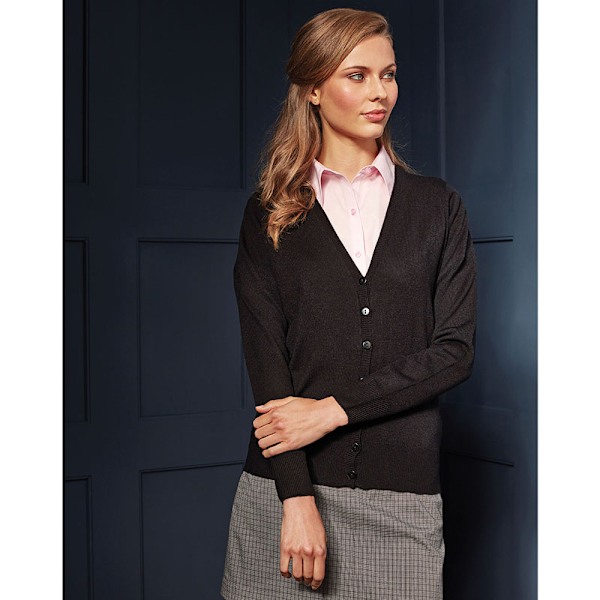 Premier Dam/Dam Essential Akryl Cardigan 20 UK Svart Black 20 UK
