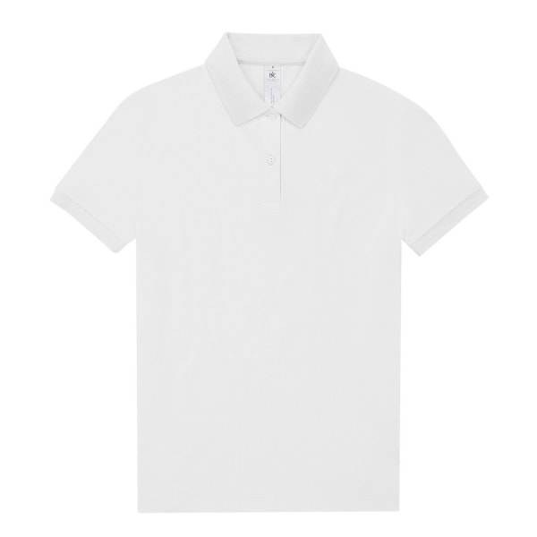 B&C Dam/Dam My Polo Shirt 12 UK Vit White 12 UK