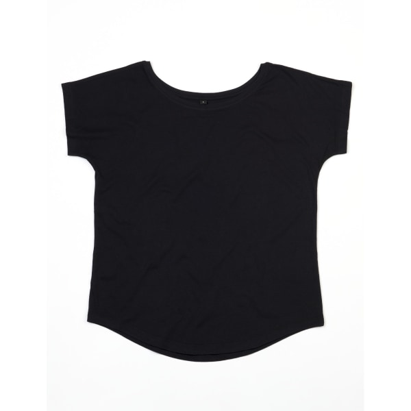 Mantis avslappnad T-shirt för dam/dam XS svart Black XS