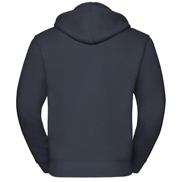 Russell Herr Authentic Full Zip Hooded Sweatshirt / Hoodie XS C Convoy Grey XS