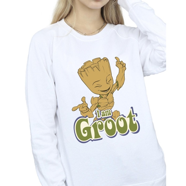 Guardians Of The Galaxy Dam/Damer Groot Dancing Sweatshirt White XL