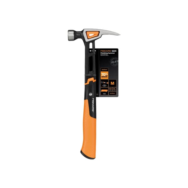 Fiskars Isocore Finishing Hammer 450g (16oz) One Size Multi Col Multi Colour One Size
