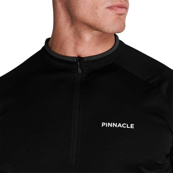 Pinnacle Kortärmad Cykeltröja för Herr M Svart Black M