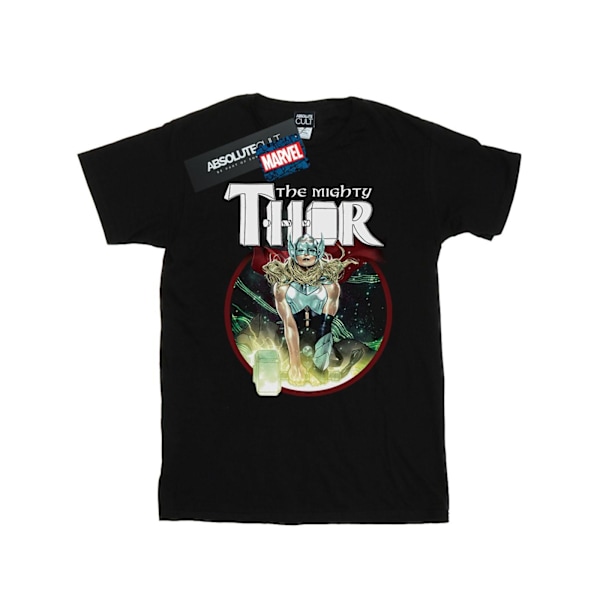 Marvel Boys The Mighty Thor Poster T-Shirt 7-8 år Svart Black 7-8 Years