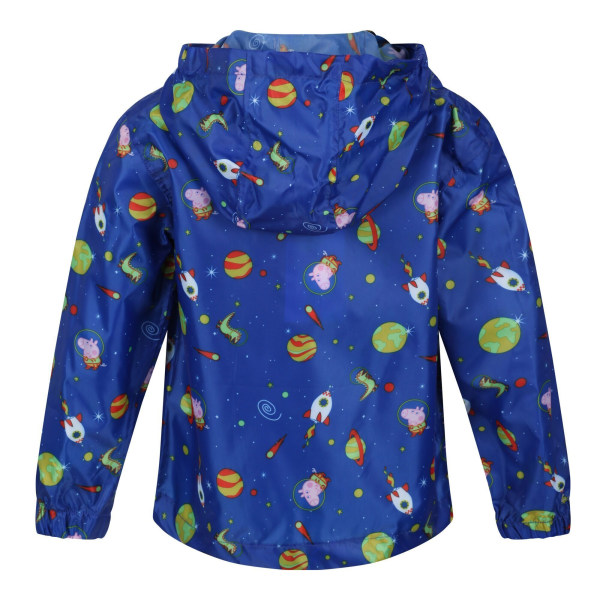Regatta Childrens/Kids Greta Gris Cosmic Packaway Raincoat 6-12 Surf Spray 6-12 Months