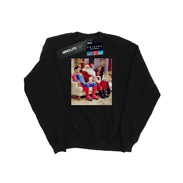 Friends Mens Couch Santa Sweatshirt M Svart Black M