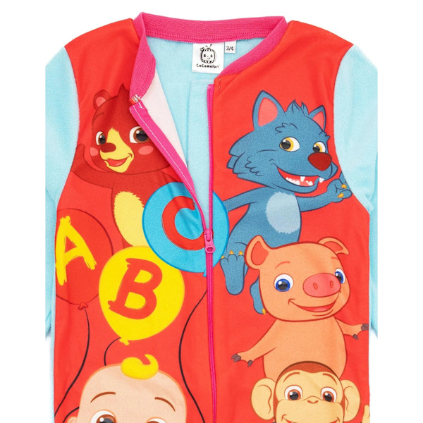 Cocomelon Barnkläder/Barn ABC Sovdräkt 12-18 Månader Orange/Blå Orange/Blue 12-18 Months