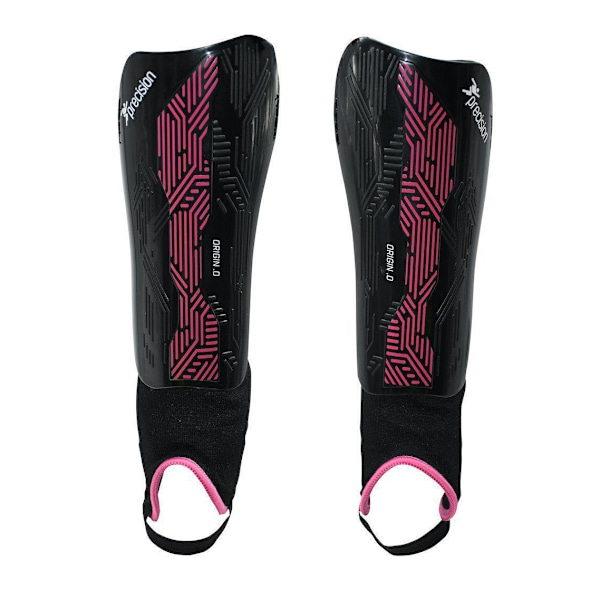 Precision Unisex Adult Origin.0 Shin Guards L Svart/Rosa Black/Pink L