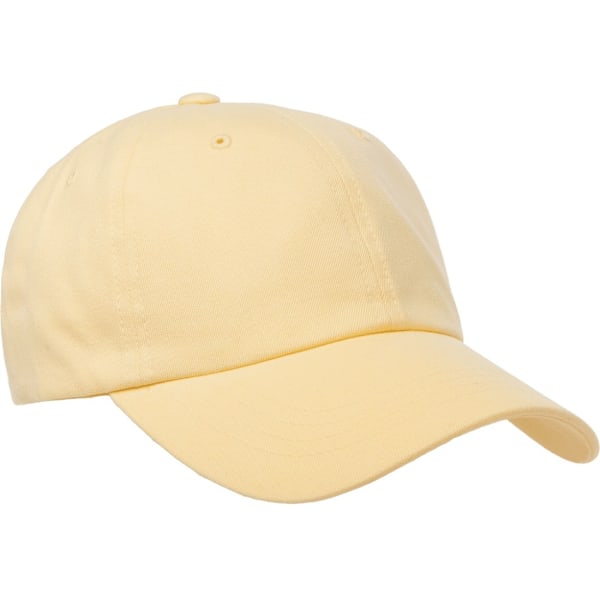 Flexfit By Yupoong Persika Bomullstwill Dad Cap One Size Gul Yellow One Size