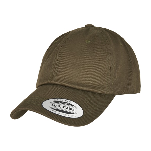 Flexfit By Yupoong Low Profile Organic Cotton Cap One Size Burn Burnt Olive One Size