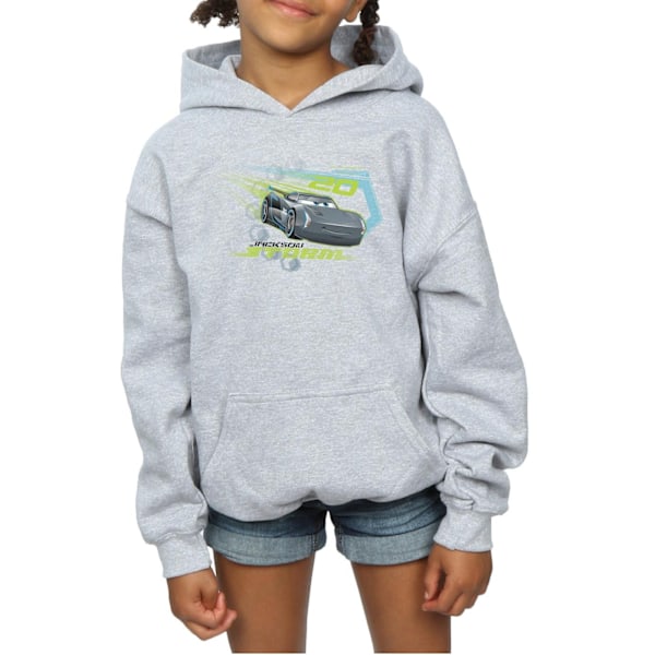 Disney Girls Cars Jackson Storm Hoodie 7-8 år Sports Grey Sports Grey 7-8 Years