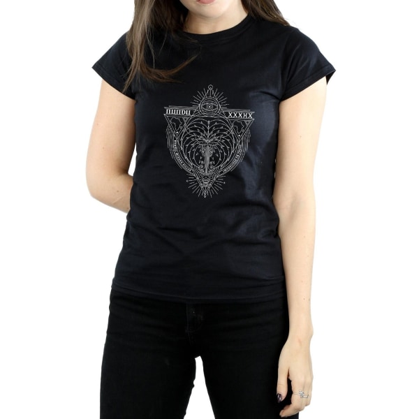 Fantastic Beasts Womens/Ladies Wizard Killer Icon Cotton T-Shir Black M