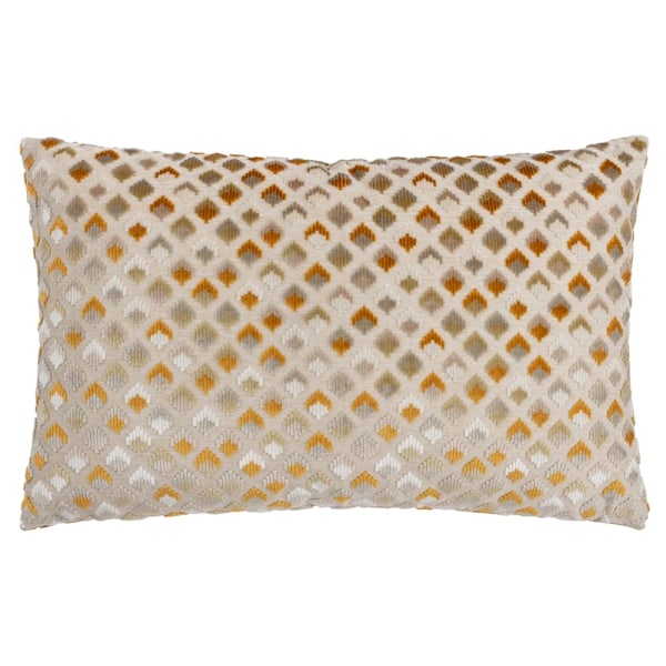 Paoletti Lexington Jacquard Sammetskuddeöverdrag 40cm x 60cm Guld Gold 40cm x 60cm