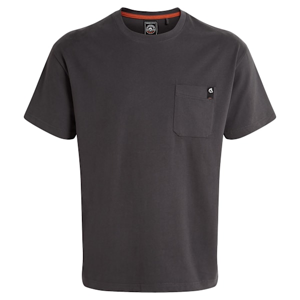 Craghoppers Wakefield Arbets T-shirt med Ficka Herr M Klargrå Carbon Grey M