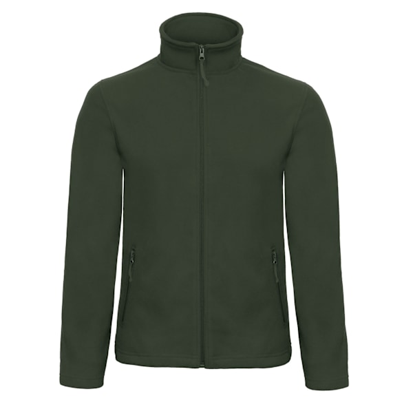 B&C Herr ID.501 Fleecejacka XS Forest Green Forest Green XS