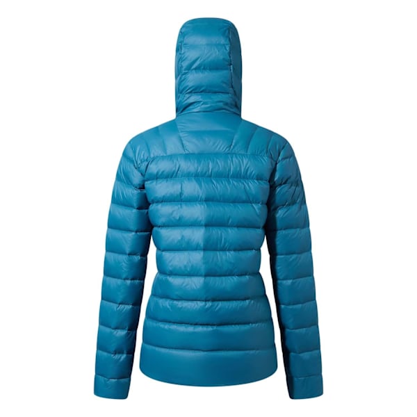 Berghaus Dam Silksworth Dun Jacka med Huva Storlek 14 UK Turkos Turquoise 14 UK