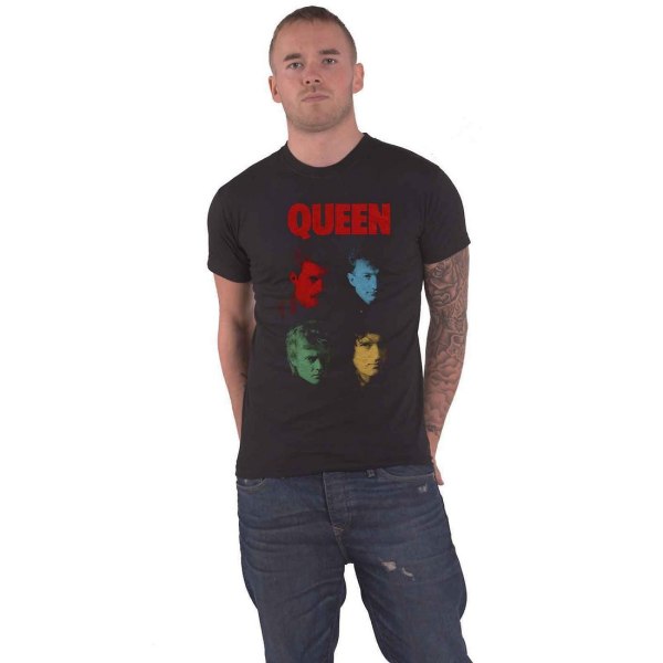 Queen Unisex Adult Hot Sauce V.2 T-shirt L Svart Black L