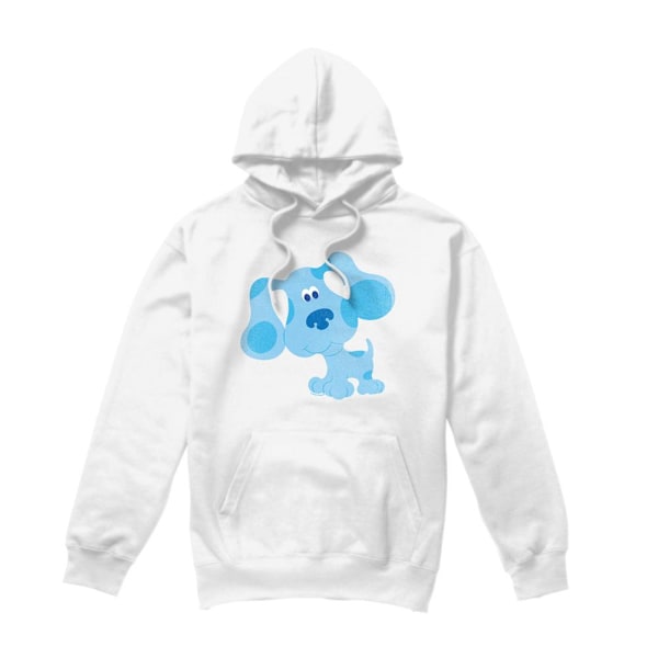 Blue´s Clues Herr Blå Kram Huvtröja S Vit White S