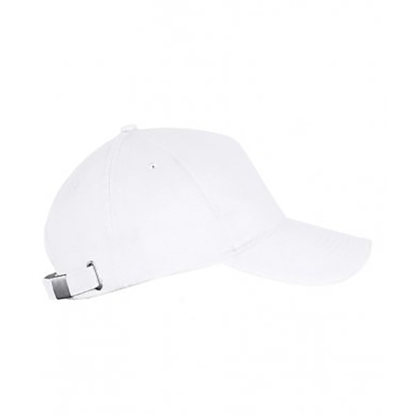 SOLS Unisex Long Beach Cap One Size Vit White One Size