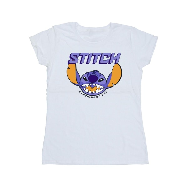 Disney Dam/Dam Lilo Och Stitch Lila Bomull T-shirt L Vit White L