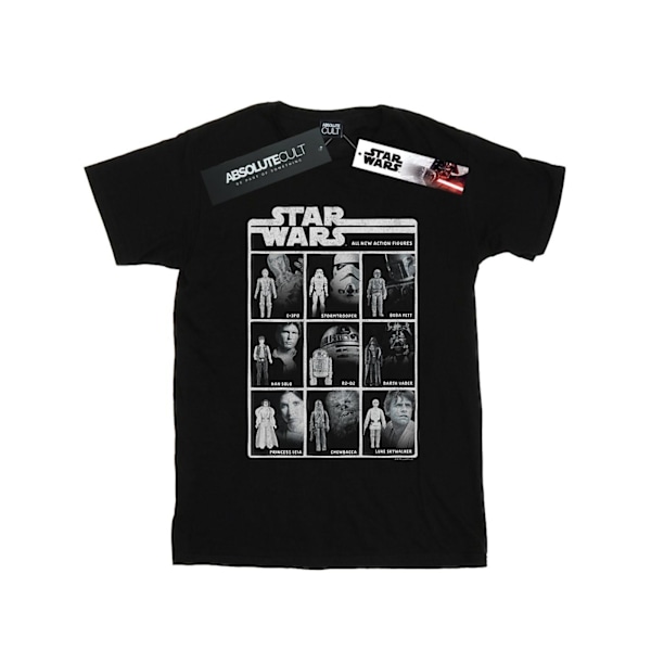Star Wars Boys Class Of Action Figures T-shirt 7-8 år Svart Black 7-8 Years