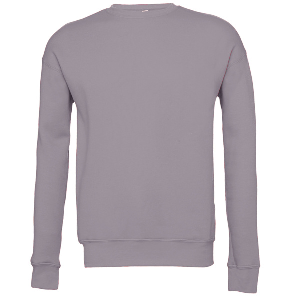 Bella + Canvas Unisex Vuxen Fleece Drop Shoulder Sweatshirt XS Storm XS