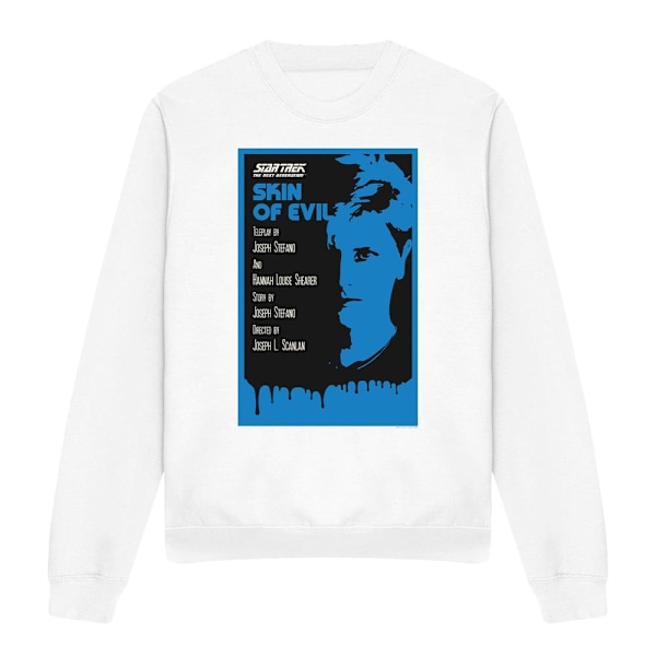 Star Trek Unisex Vuxen The Next Generation Säsong 1 Avsnitt 23 White S
