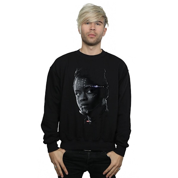 Marvel Mens Avengers Endgame Avenge The Fallen Shuri Sweatshirt Black L