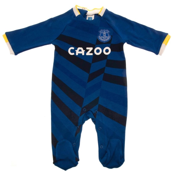 Everton FC Baby Crest Sleepsuit 9-12 månader Royal Blue/White Royal Blue/White 9-12 Months