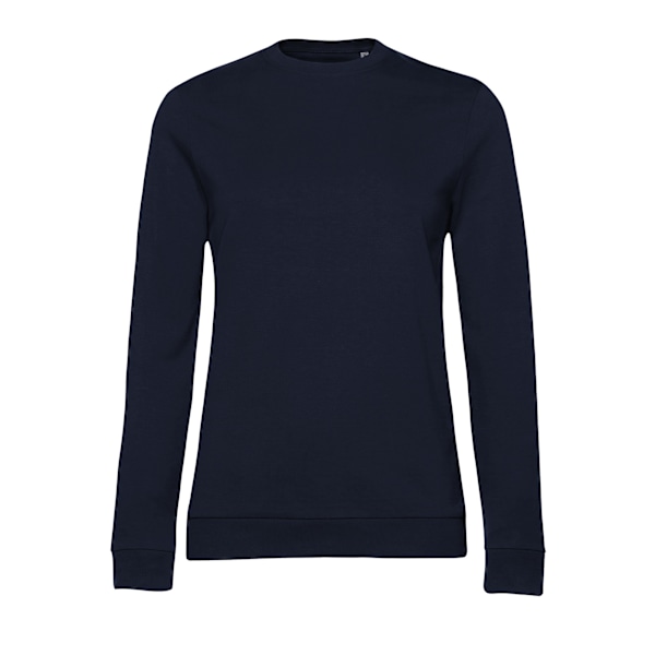 B&C Dam/Dam Set-in Sweatshirt XL Marinblå Navy XL