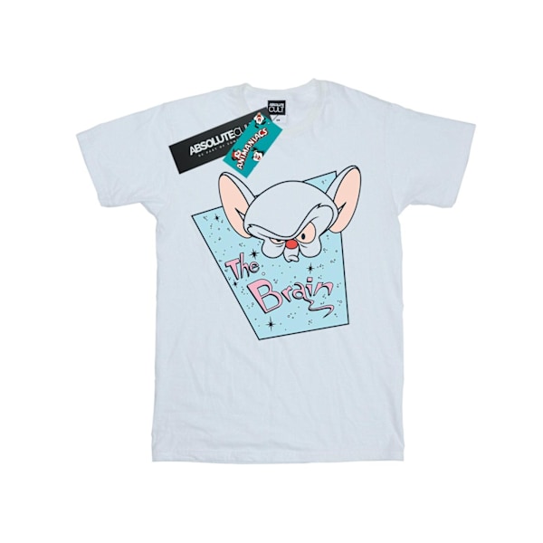Animaniacs Herr The Brain Mugshot T-shirt 4XL Vit White 4XL