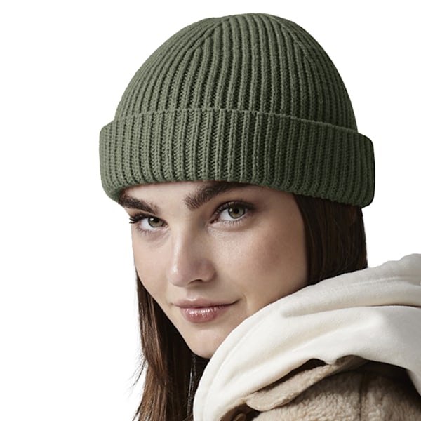 Beechfield Unisex Vuxen Harbour Fisherman Beanie One Size Olive Olive One Size