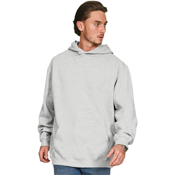 Casual Classics Herr Core Ringspun Bomull Oversized Hoodie L Askgrå Ash Grey L