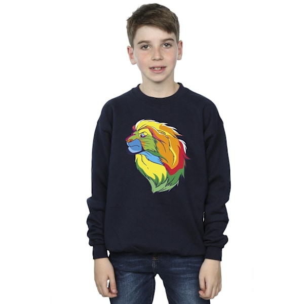 Disney Boys The Lion King Colours Sweatshirt 12-13 år Marinblå B Navy Blue 12-13 Years