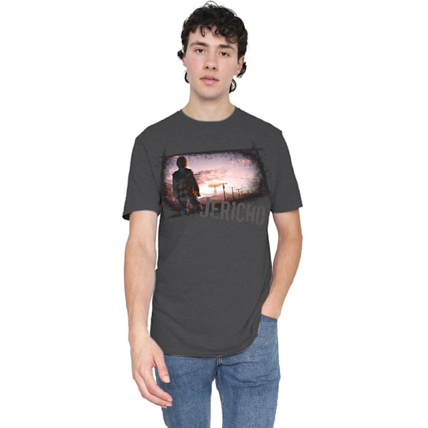 Jericho Unisex Vuxen Svampmoln T-Shirt M Kolgrå Charcoal M