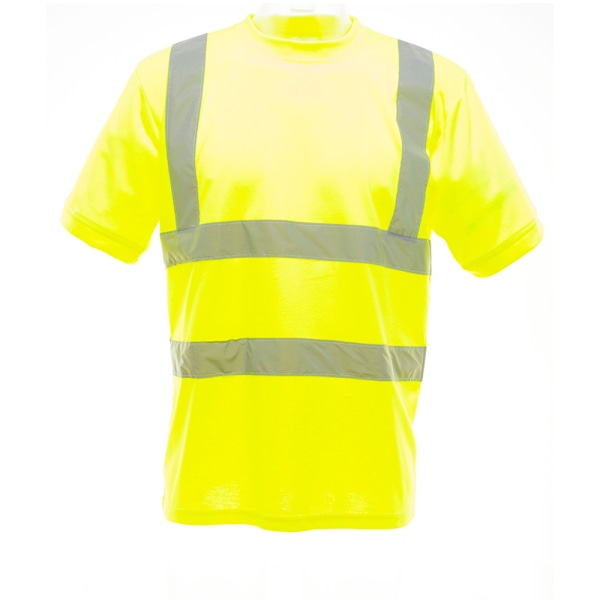 Yoko Dam/Kvinnors Hi-Vis Kortärmad T-shirt XL Hi-Vis Gul Hi-Vis Yellow XL