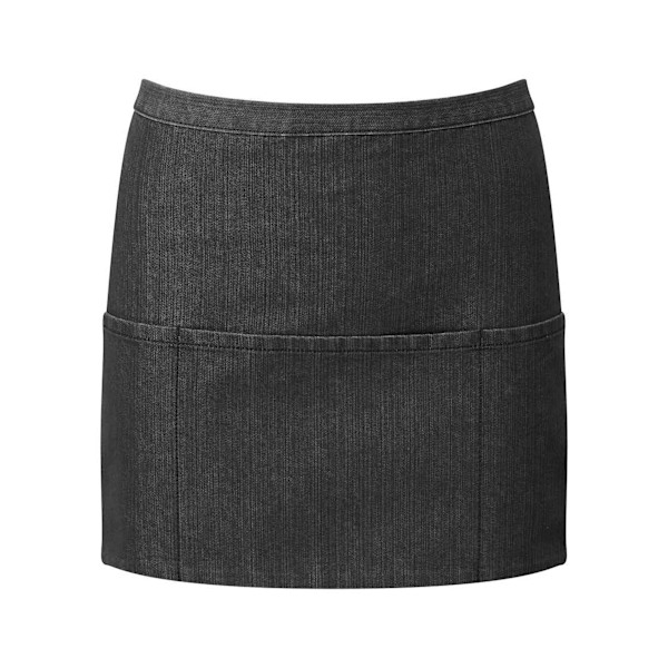 Premier Dam/Kvinnors Färger 3 Fickor Förkläde / Arbetskläder En Storlek Black Denim One Size