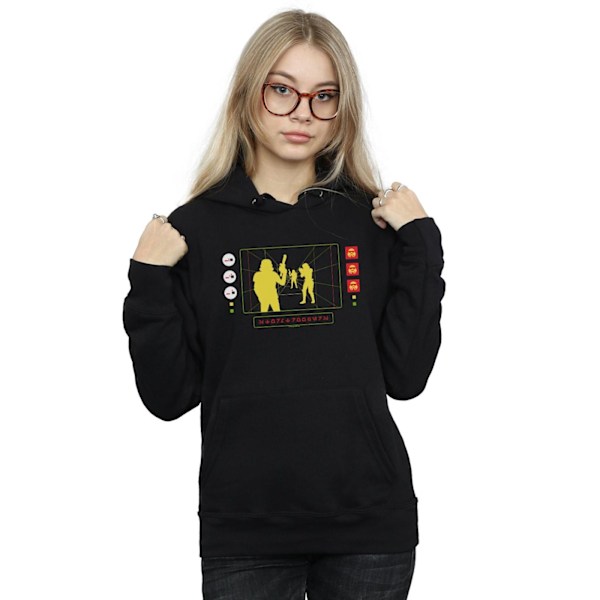 Star Wars Dam/Damer Stormtrooper Targeting Computer Hoodie Black L