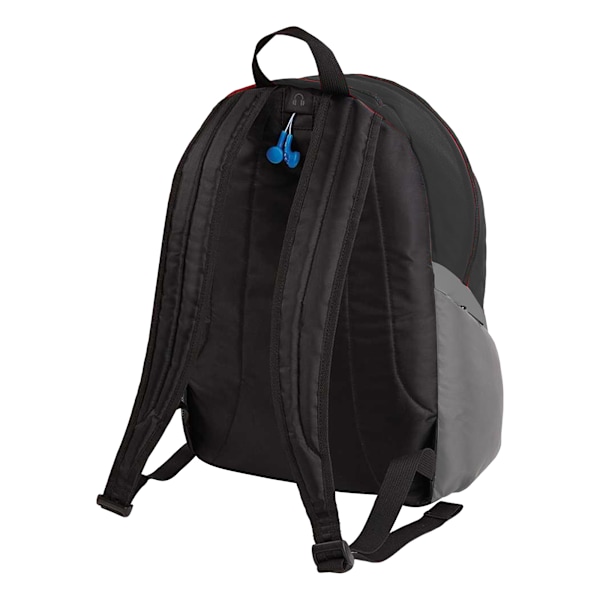 Quadra Pro Team Ryggsäck / Ryggsäck (17 liter) En Storlek Bl Black/ Grey One Size