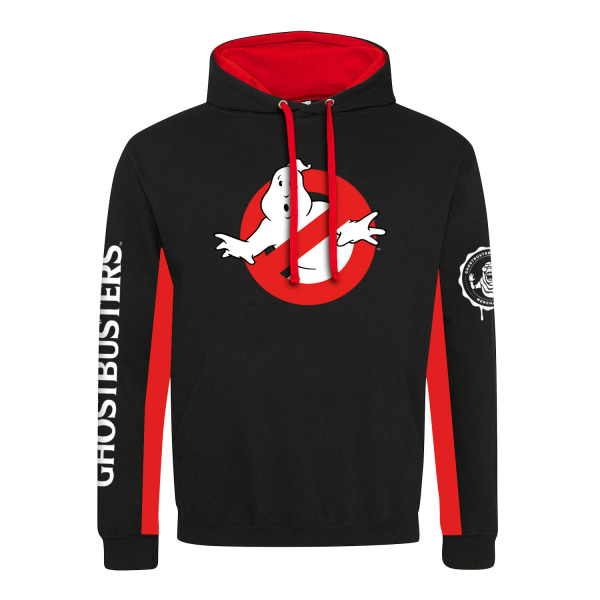 Ghostbusters Unisex Adult Logo Hoodie S Svart Black S