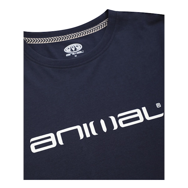 Animal Mens Classico Organic T-Shirt S Marinblå Navy S