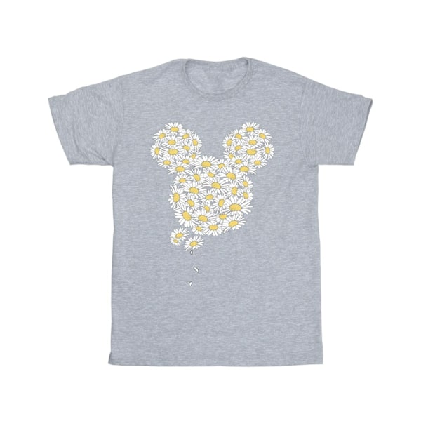 Mickey Mouse Herr Kamomill Huvud Bomulls T-shirt L Sportgrå Sports Grey L