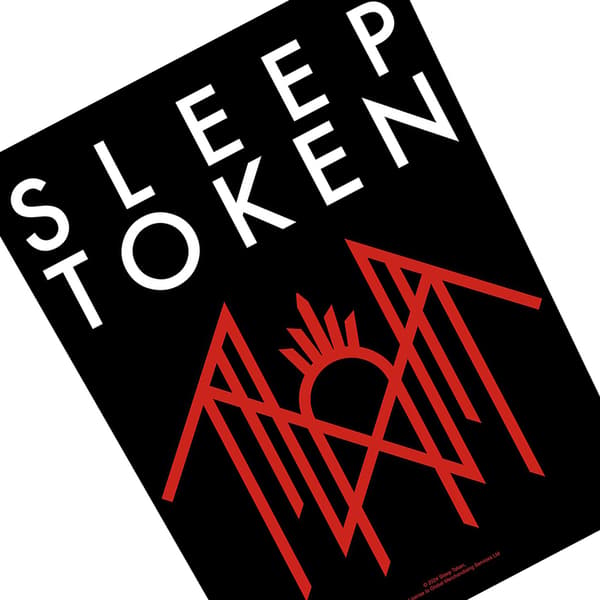 Sleep Token Sigil Patch One Size Svart/Röd/Vit Black/Red/White One Size