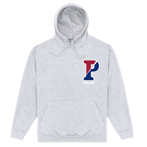 University Of Pennsylvania Unisex Vuxen P Hoodie M Heather Grey Heather Grey M