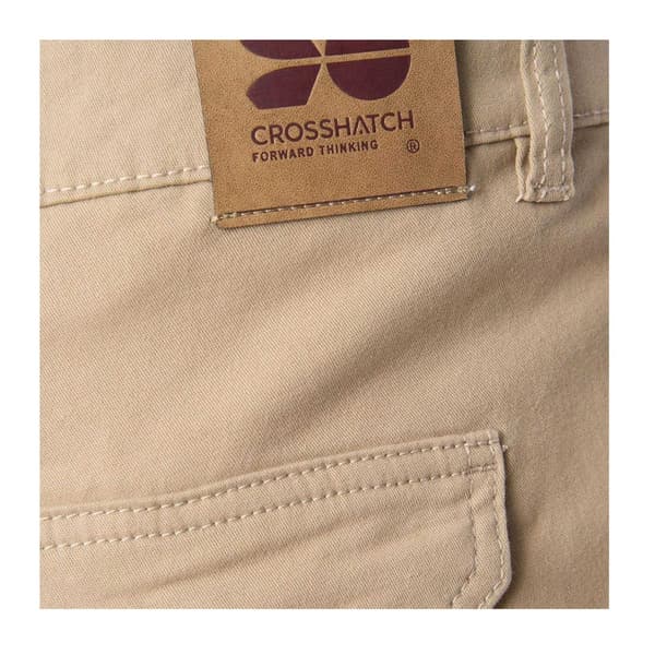 Crosshatch Herr Casual Cargo Byxor 34R Stone Stone 34R